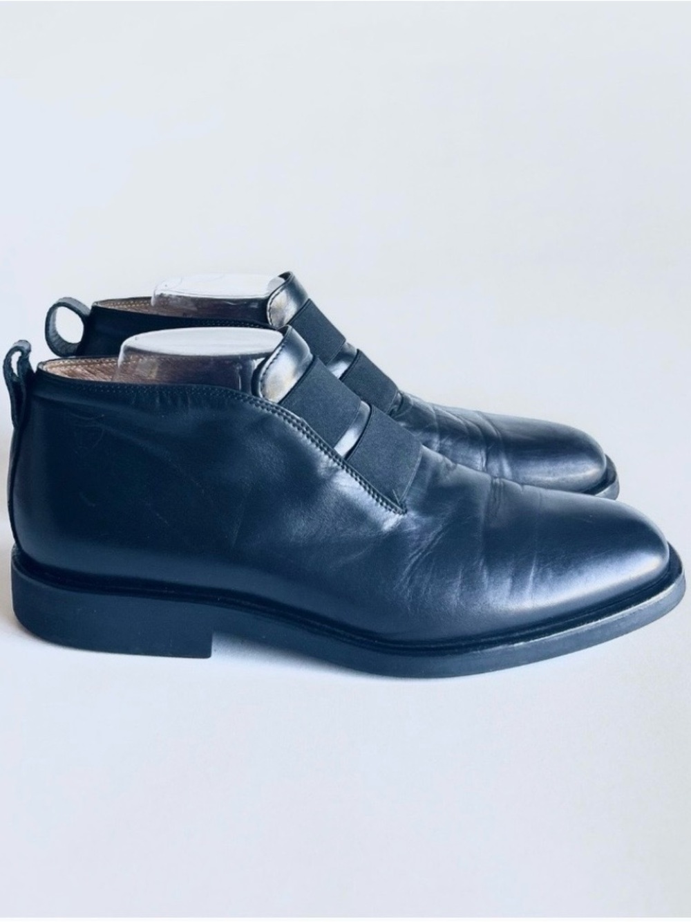 Men’s Toschi CIS Equipped Carbonlite Black Genuine Leather Oxfords Boots size 9